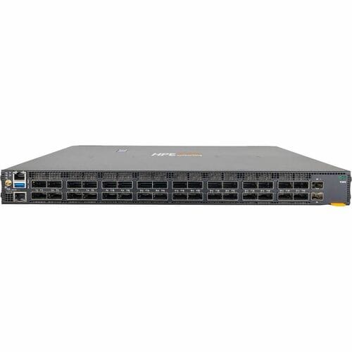 Aruba CX 9300 32D Ethernet Switch - 1 Ports - Manageable - 10 Gigabit Ethernet, 100 Gigabit Ethernet, 200 Gigabit Ethernet, 400 Gigabit Ethernet - 10GBase-X, 100GBase-X - - R9A29A#B2B