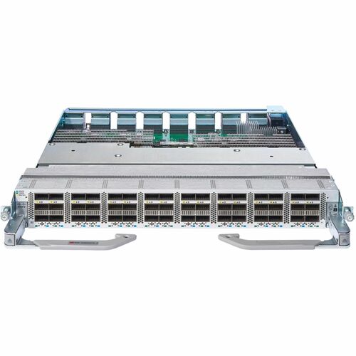 Cisco Line Card - For Data Networking, Optical Network - 34 x 400GBase-X Expansion Slot, 14 x 100GBase-X Expansion Slot - Optical Fiber400 Gigabit Ethernet, 100 Gigabit Ethernet - N9K-X98900CD-A
