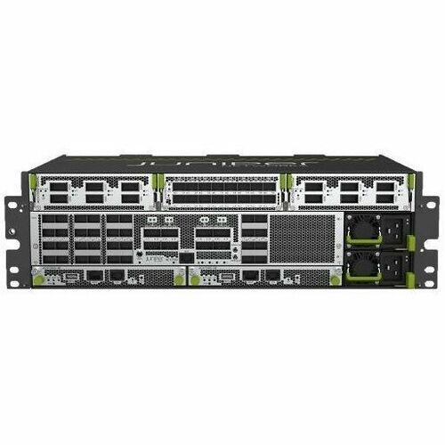 Juniper ACX7332 Router Chassis - 40 SFP28 Slots, QSFP28 Slots - 64 GB - 100 Gigabit Ethernet - 3U - Rack-mountable, Rail Mountable - ACX7332-CHAS