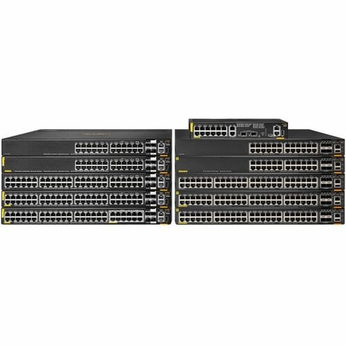 HPE CX 6200F 48G Class 4 PoE 4SFP+ 370W Switch - 48 Ports - Manageable - Gigabit Ethernet, 10 Gigabit Ethernet - 10/100/1000Base-T, 10GBase-X - 3 Layer Supported - JL727B#ACC