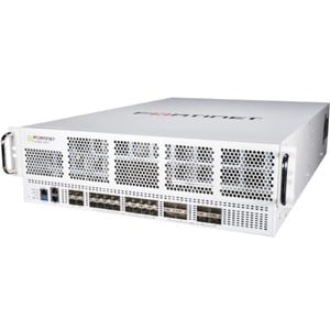 Fortinet FortiGate FG-4200F Network Security/Firewall Appliance - 40GBase-X, 10GBase-X, 1000Base-X, 100GBase-X, 1000Base-T - 100 Gigabit Ethernet - 800 Gbit/s Firewall Throughput - SHA-256, AES (256-bit), TLS 1.3, SSL - FG-4200F-BDL-809-60