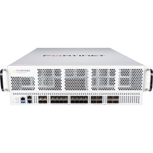 Fortinet FortiGate FG-4201F Network Security/Firewall Appliance - 40GBase-X, 10GBase-X, 1000Base-X, 100GBase-X, 1000Base-T - 100 Gigabit Ethernet - 800 Gbit/s Firewall Throughput - SHA-256, AES (256-bit), TLS 1.3, SSL - FG-4201F-BDL-809-36