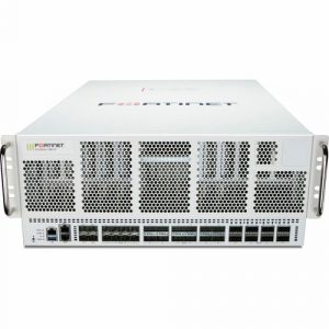 Fortinet FortiGate 4801F-DC Network Security/Firewall Appliance - Intrusion Prevention - 100GBase-X, 40GBase-X, 10GBase-X - 400 Gigabit Ethernet - 3100 Gbit/s Firewall Throughput - AES (256-bit), SHA-256, SSL, TLS - FG-4801F-DC-BDL-809-60