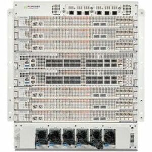 Fortinet FortiGate FG-7081F-DC Firewall Chassis - Intrusion Prevention - 1890 Gbit/s Firewall Throughput - SSL, TLS 1.3, AES 256-bit, SHA-256 - 30000 VPN - 8 Total Expansion Slots - FG-7081F-DC-BDL-950-60