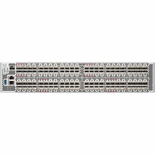 Cisco MDS 9396V Fibre Channel Switch - 96 Ports - 32 Gbit/s - 96 Fiber Channel Ports - Gigabit Ethernet - 48.0 x Total Expansion Slots - SFP+ - DS-C9396V-48ETK9P - Image 2