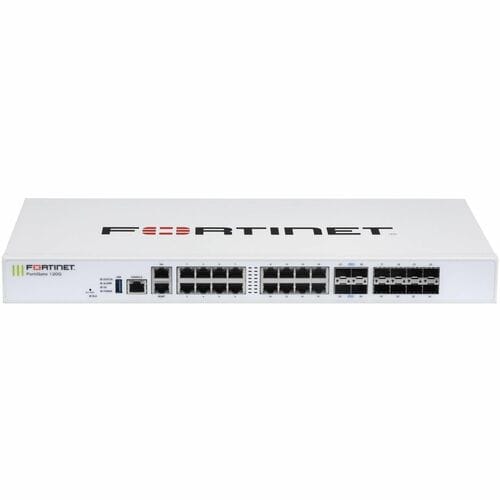 Fortinet FortiGate FG-120G Network Security/Firewall Appliance - AI/ML Security - 16 Port - 10/100/1000Base-T, 1000Base-X, 10GBase-X - 10 Gigabit Ethernet - 39 Gbit/s Firewall Throughput - AES (256-bit), - FG-120G-BDL-950-60