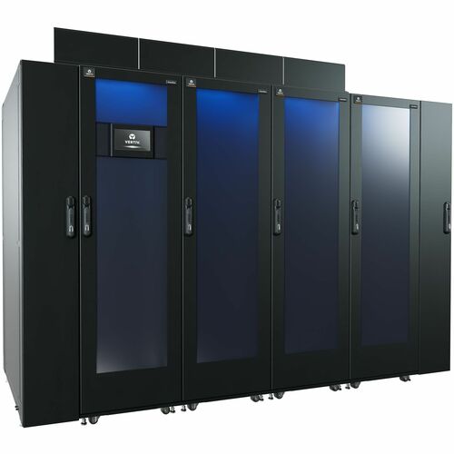 Vertiv‚ SmartRow‚ 2 | 3 Racks | 10 kW 208V | Single-Phase (2N) | 2 in-row cooling units (N+1) | cold air containment | hot air (SR2N03010FAA1) - - SR2N03010FAA1 - Image 2