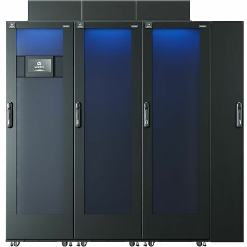 Vertiv‚ SmartRow‚ 2 | 2 Racks | 10 kW 208V | Single-Phase (2N) | 1 in-row cooling unit | cold air containment | hot air containment (SR2N02010PAA1) - - SR2N02010PAA1