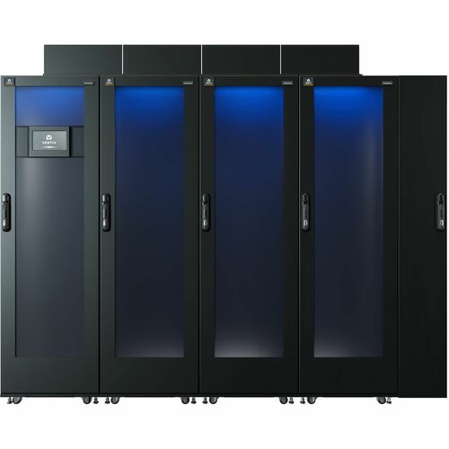 Vertiv‚ SmartRow‚ 2 | 3 Racks | 10 kW 208V | Single-Phase | 1 in-row cooling unit | cold air containment | hot air containment (SR2N03010NAA1) - Pre-engineered - SR2N03010NAA1