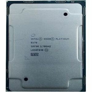 HPE - Certified Genuine Parts Xeon Platinum (2nd Gen) 8270 Hexacosa-core (26 Core) 2.70 GHz Processor Upgrade - 35.75 MB L3 Cache - 26 MB L2 Cache - - P11623-001