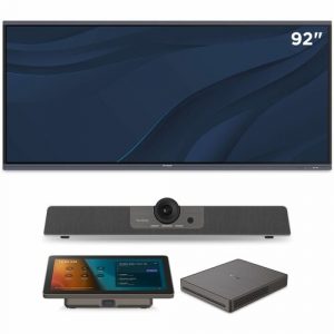 ViewSonic IFP92UW-MTR - TeamJoin Microsoft Teams Room Bundle 92 Inch 5K Ultrawide Interactive Display, Mini-PC, 10.1 Inch Touch Console - ViewSonic IFP92UW-MTR TeamJoin Microsoft Teams Room Bundle 92 - IFP92UW-MTR