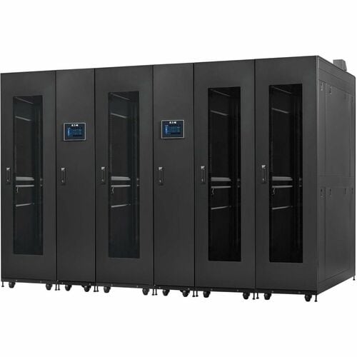 Eaton SmartRack Pre-Configured, Self-Cooling Modular Data Center - 4x 44U Racks, 2x 25 kW AC Units - For Equipment, Data Center - 44U Rack Height Enclosed Cabinet - - SRP-4R-2C25