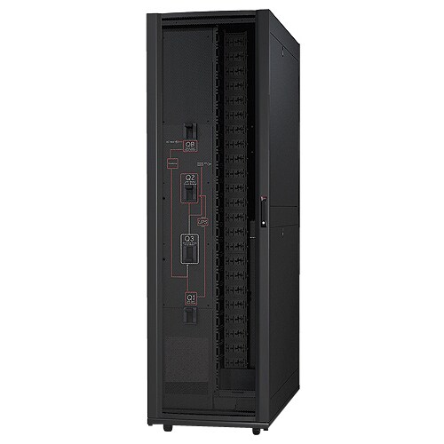 APC 100kVA Modular Power Distribution Unit, Isolation Transformer, 480:208V, 72 Pole, MBP, 1 Subfeed PDPM100G6F-M - PDPM100G6F-M