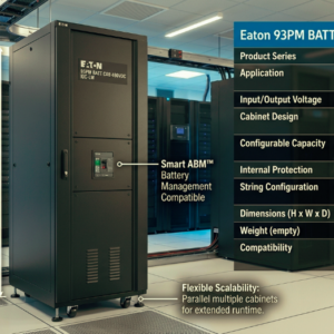 Eaton 93PM BATT CAB 480VDC IBC-LW - 9PZTBBE57040200