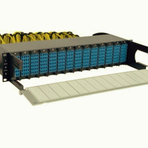 Eaton Tripp Lite Series 40/100Gb Fiber Breakout Patch Panel, 40Gb to 4 x 10Gb, 100Gb to 4 x 25Gb, 42 MTP QSFP to 168 LC Duplex 9/125 Singlemode - N48K-42M8L168SB