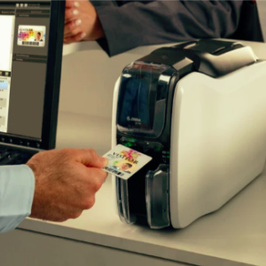 Zebra ZC10L Single Sided Desktop Dye Sublimation/Thermal Transfer Printer - Color - Card Print - ZC10L-00QT0US00