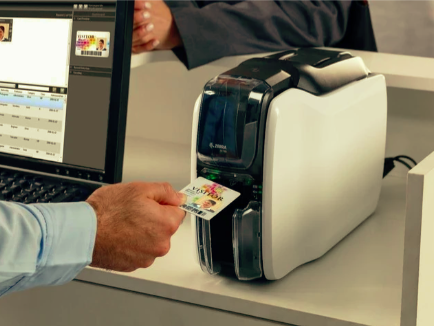 Zebra ZC10L Single Sided Desktop Dye Sublimation/Thermal Transfer Printer - Color - Card Print - ZC10L-00QT0US00