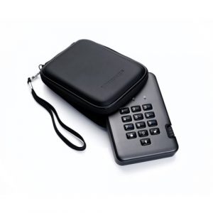 iStorage diskAshur PRO2 SSD 2 TB Secure Solid State Drive | FIPS Level 3 | Password Protected | Dust/Water-resistant. IS-DAP2-256-SSD-2000-C-X - Thin Client Device Supported - USB 3.2 - IS-DAP2-256SSD2000CX