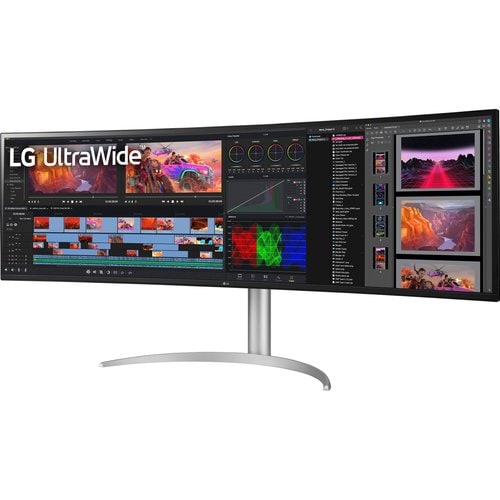 49IN LCD 5120X1440 NANOIPS MNTR HDMI DP USB-C SWIVEL PBP SPK VESA - 49BQ95C-W - Image 4