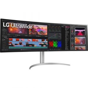 49IN LCD 5120X1440 NANOIPS MNTR HDMI DP USB-C SWIVEL PBP SPK VESA - 49BQ95C-W