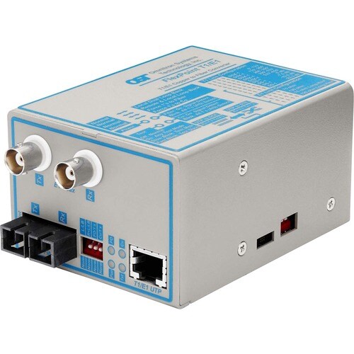 1X T1/E1 COAX+RJ45/FIBER FLEXPOINT SC SM 1310 30KM NO PWR - 4491-0