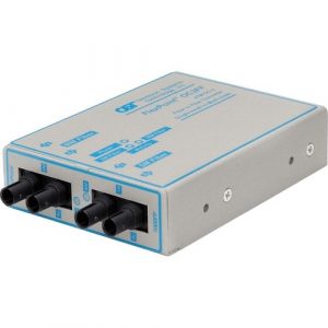 Omnitron Systems FlexPoint OC3FF Single-Mode to Multimode Fiber Converter - 2 x ST - OC-3 - Rack-mountable 4450-1 - 4450-1