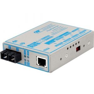 1000 BASE-T / GIGABIT FIBER FLEXPOINT GX SC SM 1550 80KM US PWR - 4373-1