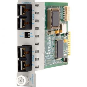 100 BASE-FX FIBER TO FIBER ICONVERTER SC MM 1310 SM 1310 30KM - 8622-1