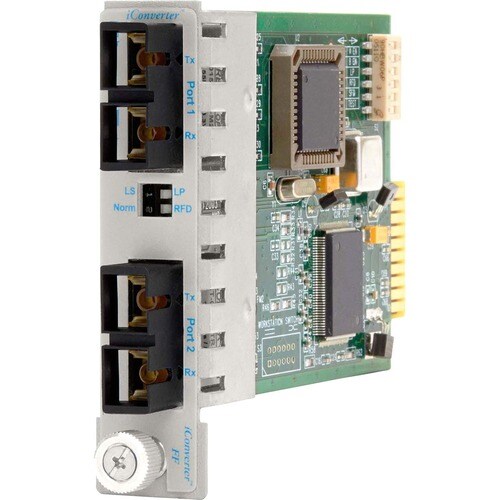 100 BASE-FX FIBER TO FIBER ICONVERTER SC MM 1310 SM 1310 30KM - 8622-1