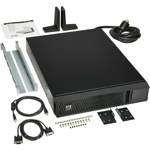 Eaton Tripp Lite Series SmartPro 3000VA 3000W 120V Line-Interactive Sine Wave UPS - 7 Outlets, Network Card Option, LCD, USB, DB9, 2U Rack/Tower - 2U - 4.50 Hour - SMART3000RM2U - Image 10