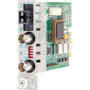 iConverter T3/E3 Single-Fiber Media Converter Coaxial SC Single-mode 40km BiDi Module - 1 x T3/E3/DS-3; 1 x SC Single-mode Single-Fiber (1310/1550); Internal Module; Lifetime Warranty 8750-2