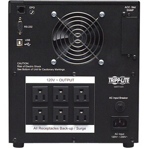 Eaton Tripp Lite Series SmartPro 120V 700VA 450W Line-Interactive Sine Wave UPS, Tower, 120 or 230V input, Network Card Options, USB, DB9, TAA - 700VA/450W - 22 Minute - SMART700DV - Image 2