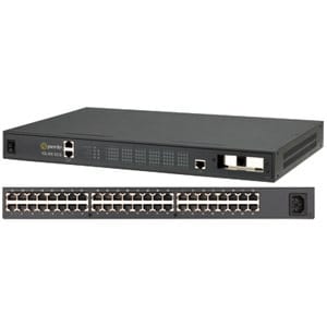 Perle Systems IOLAN SCS48C 48PORT RS232 RJ-45 RACK DUAL ENET AC 04030744
