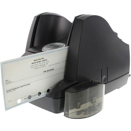 MagTek Excella STX Check Reader - E13-B, CMC-7 FontTriple Track MSR60in/s Scan SpeedSingle-sided Scanning - Black 22350005 - 22350005 - Image 6