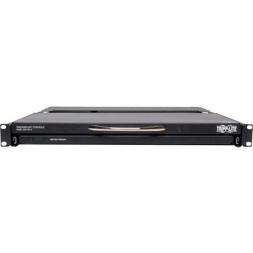1U KVM RACK CONSOLE 19IN LCD KEYBOARD USB PS2 KVM SWITCH - B021-000-19 - Image 2