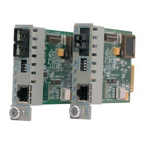 iConverter 10/100/1000 Gigabit Ethernet Fiber Media Converter MT-RJ Multimode 550m Module - 1 x 10/100/1000BASE-T; 1 x 1000BASE-SX; Internal Module; Lifetime Warranty 8524-0 - 8524-0