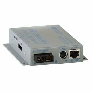 Omnitron Systems iConverter 10/100M Media Converter and Network Interface Device - 1 x RJ-45 , 1 x SC Duplex - 10/100Base-TX, 100Base-FX 8903-1-D - 8903-1-D