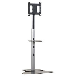 Chief Large Flat Panel Display Mount Floor Stand - For Displays 42-86" - Black - Up to 200lb - Up to 65" Flat Panel Display - Black - - PF12000B
