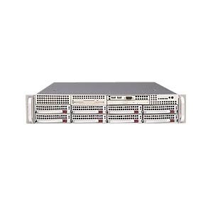Supermicro SC825TQ-710LPB Chassis - Rack-mountable - Black CSE-825TQ-710LPB - CSE-825TQ-710LPB