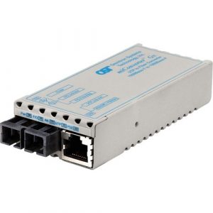 1000 BASE-T ZX GIGABIT ETHERNET MICONVERTER FIBER SC SM1550 80KM US - 1203-3-1