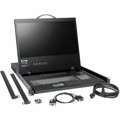16PORT KVM SWITCH RACK CONSOLE 1U 19IN LCD KEYBOARD HD15 PS/2 - B040-016-19 - Image 4