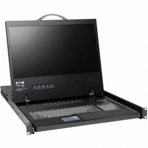 16PORT KVM SWITCH RACK CONSOLE 1U 19IN LCD KEYBOARD HD15 PS/2 - B040-016-19