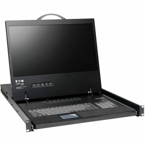16PORT KVM SWITCH RACK CONSOLE 1U 19IN LCD KEYBOARD HD15 PS/2 - B040-016-19