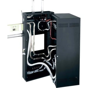 Legrand Av - Middle 21SP/17D WALLRACK BLACK DWR-21-17