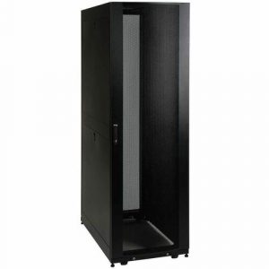 48U RACK ENCLOSURE CABINET NETWORK SERVER DOORS SIDES 3000LBS - SR48UB