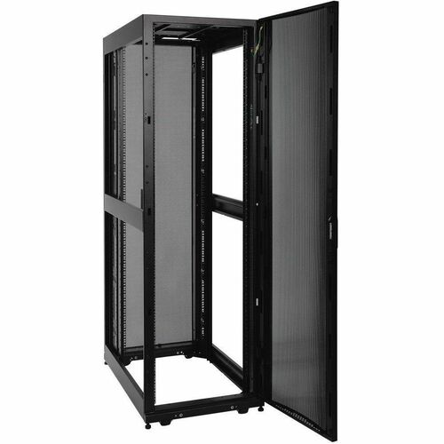42U RACK ENCLOSURE CABINET NETWORK SERVER KNOCKDOWN UNASSEMBLE - SR42UBKD - Image 4