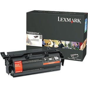 Lexmark Original Laser Toner Cartridge - Black - 1 Each - 25000 Pages T650H21A - T650H21A