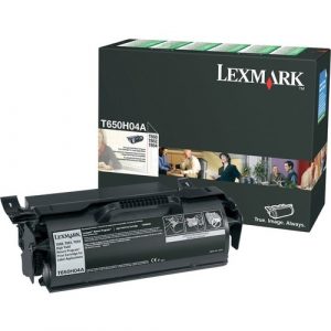Lexmark Original Toner Cartridge - Laser - 25000 Pages - Black - 1 Each T650H04A - T650H04A
