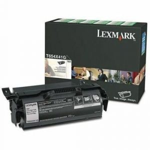 Lexmark Extra High Yield Laser Toner Cartridge - Black - 1 / Pack - 36000 Pages T654X41G - T654X41G