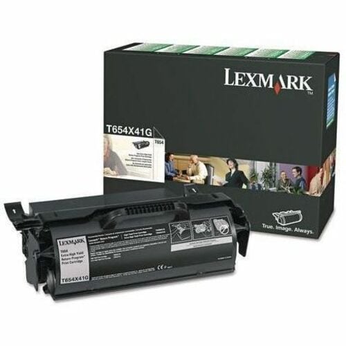 Lexmark Extra High Yield Laser Toner Cartridge - Black - 1 / Pack - 36000 Pages T654X41G - T654X41G